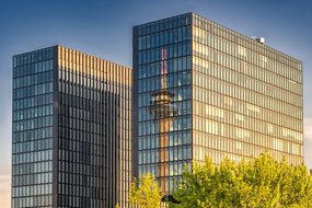 Hotel, Düsseldorf, Architecture, Facade