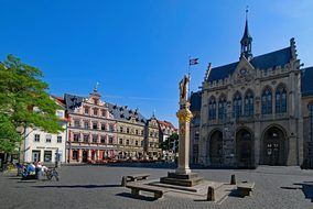 Fish Market, Erfurt, Town Hall