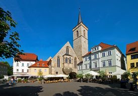 A Few Market, Erfurt, Thuringia Germany