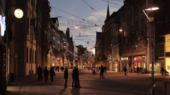 Erfurt, Twilight, City, Architecture