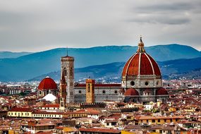 Florence Italy City Urban Skyline Building