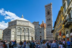 Florence Duomo Tower Baptistry Bell Tower