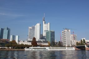 Frankfurt Skyline Frankfurt Am Main German