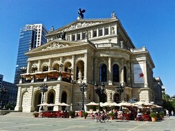 Old Opera, Monument, Frankfurt, Germany