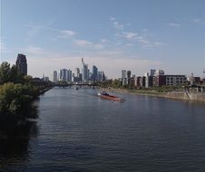 Frankfurt Am Main Germany, City, Skyline