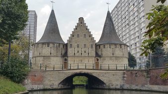 Ghent, Riverside, Gent, Castle, Belgium
