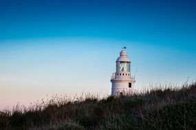 Lighthouse Sea Costa Sky Port Gibraltar Bl