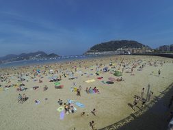 Spain, Gibraltar, Crowd, Ocean, Sea
