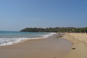 Beach Sea Arabian Goa Bogmalo India Goa Go