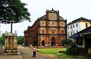 Goa Basilica Bom Jesus Church Cathedral Ci