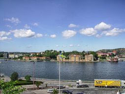 Gothenburg, Sweden, River, Water, Ships