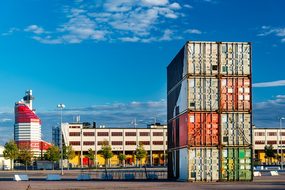 Container, Lipstick, City, Gothenburg