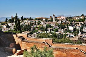 Granada Spain City Hill Architecture Touri