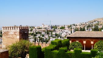 Spain, Andalusia, Granada, Fortress
