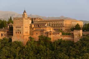 Granada, Spain, Palace, Charles V