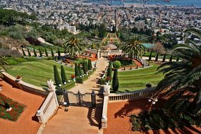 Stairs, Park, Emergence, Staircase