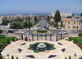 Gardens Haifa Terraces Terraced Bahaism Mo