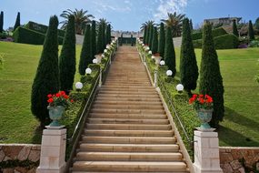Stairs, Park, Emergence, Staircase