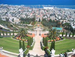 Baha'I Gardens Haifa Israel Travel Park Te