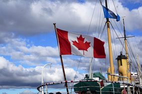 Canada Port Halifax Flag Halifax Halifax H