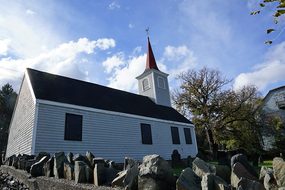 Church, Halifax, Canada, Religion, Woods