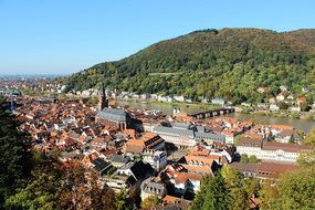 Heidelberg Landscape Germany Travel Attrac