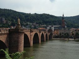 Heidelberg Bridge Karl-Theodor Germany Sto