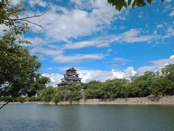 Castle, Japan, Hiroshima
