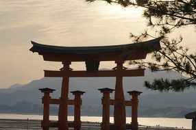 Sea, Japan, Hiroshima, Miyajima