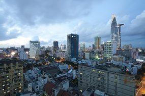 Ho Chi Minh City Saigon Vietnam Bitexco Ur