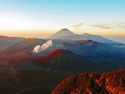 Volcano, Indonesia, Nature, Lava