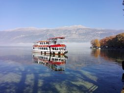 Ioannina, Lake, Boat, Greece