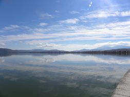 Lake, Greece, Ioannina, Water, Sun