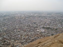 Jaipur City India Top View Indian Rajastha