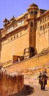 Amber Fort, Fort, Amer, Jaipur, Elephant