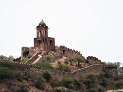 Amer Fort, Jaipur, India, Old, Historic