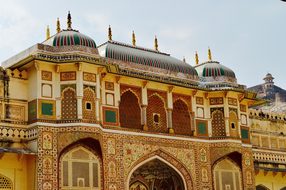 Amer Fort Jaipur Rajasthan India Architect