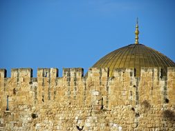 Dome Of The Rock Jerusalem Israel City Dom