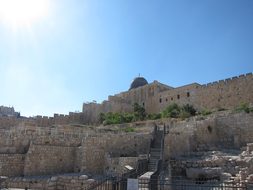 Jerusalem Mosque Temple Mount Israel Landm