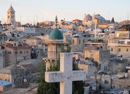 Jerusalem Israel City Holy City Downtown B