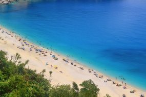 Turquoise, Beach, Blue, Myrtos
