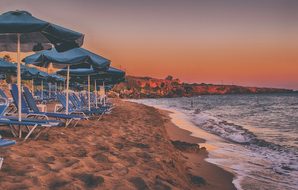 Seascape, Island, Sunset, Kefalonia