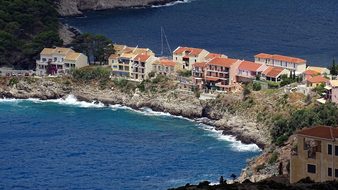 Greece Assos Cephalonia Kefalonia Island S