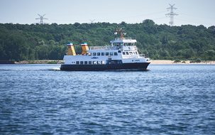 Kiel, Ferry, Kieler Firth, Laboe, Ship
