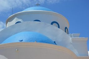 Church Kos Greece Blue White Kos Kos Kos K