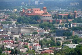 View, Cracow, Krakow, Wawel, Castle