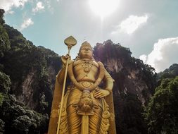 Kuala Lumpur Batu Caves Malaysia Hindus Tr
