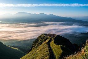 Japan, Kumamoto, Caldera, Cloud