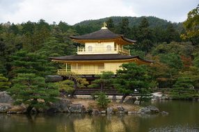 Kinkakuji Kyoto Golden Pavilion Japan Zen