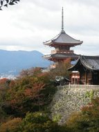 Temple Landmark Travel Japan Kyoto Buddhis